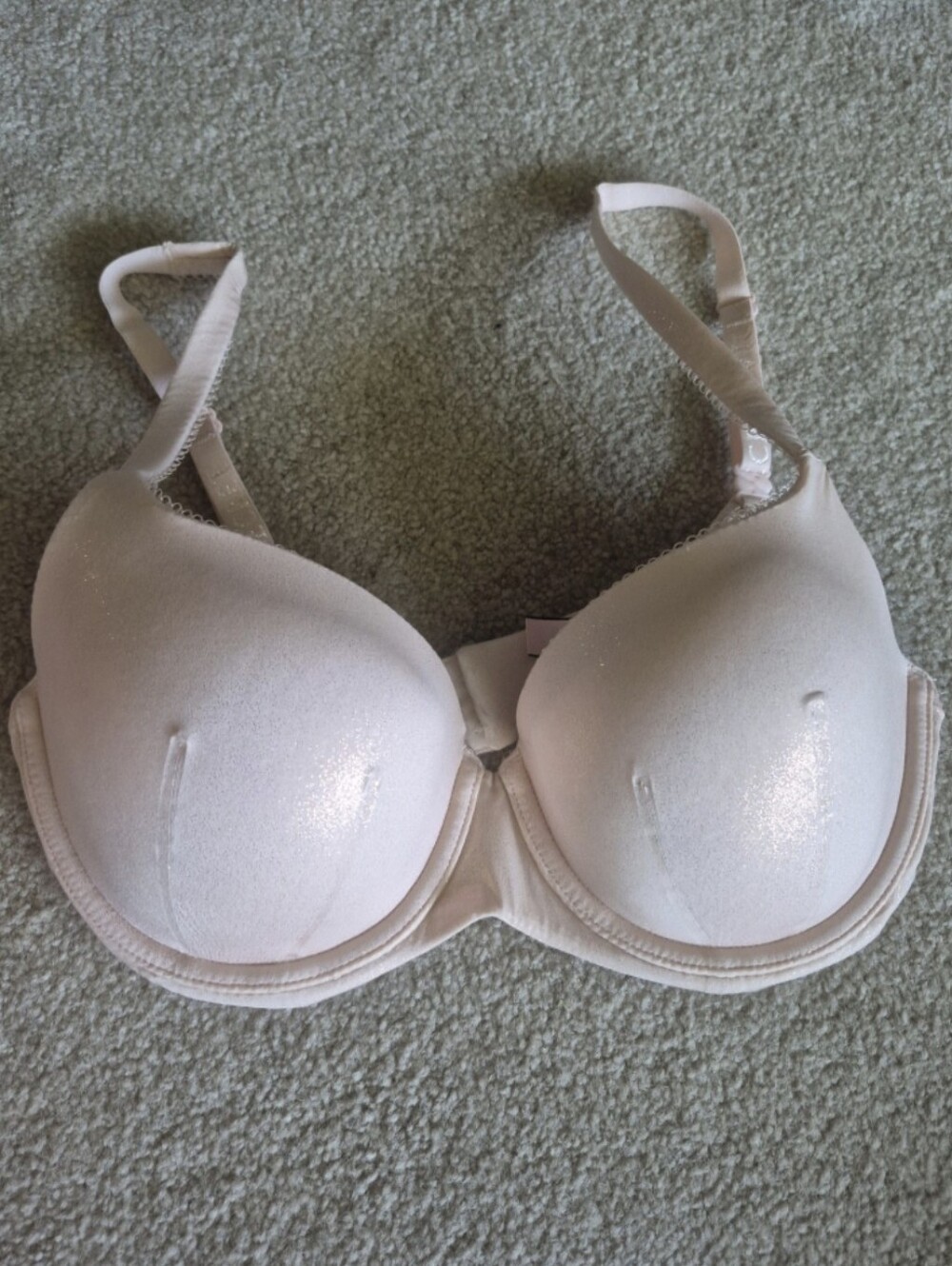 Victoria's Secret Pale Pink Shimmer T-Shirt Bra
